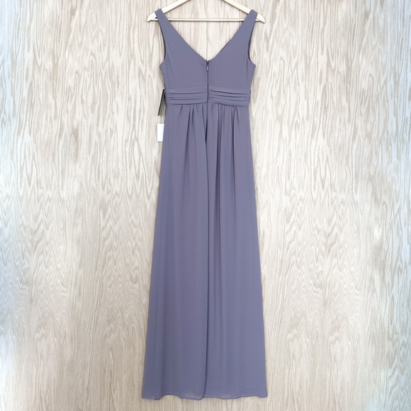 NWT Lulu’s Leading Role Taupe Maxi Dress - Picture 9 of 13
